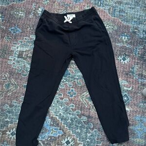 Men’s Buck Mason sweatpants; black; worn